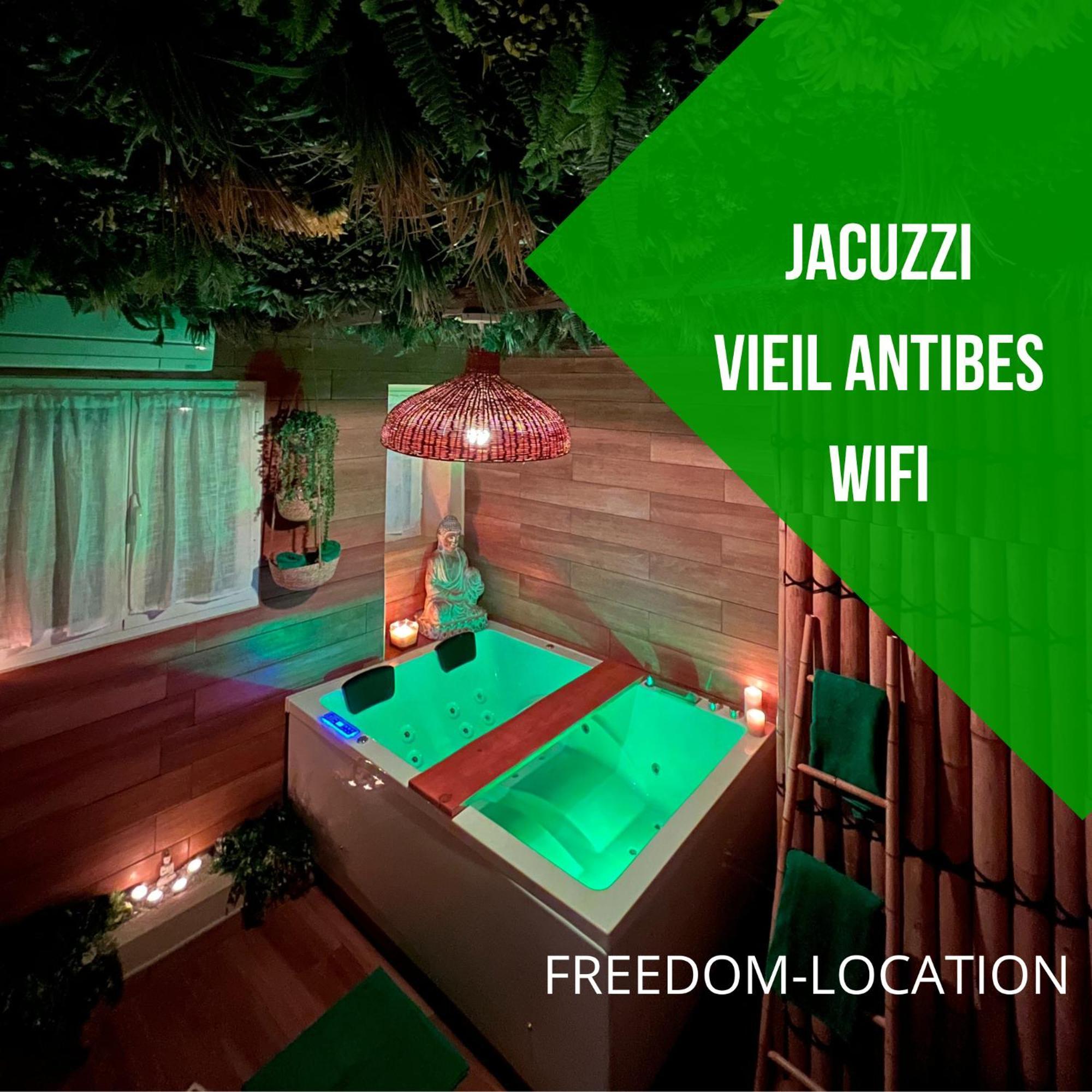 Le Balneo Jacuzzi Vieil Antibes Safranier Apartment Luaran gambar